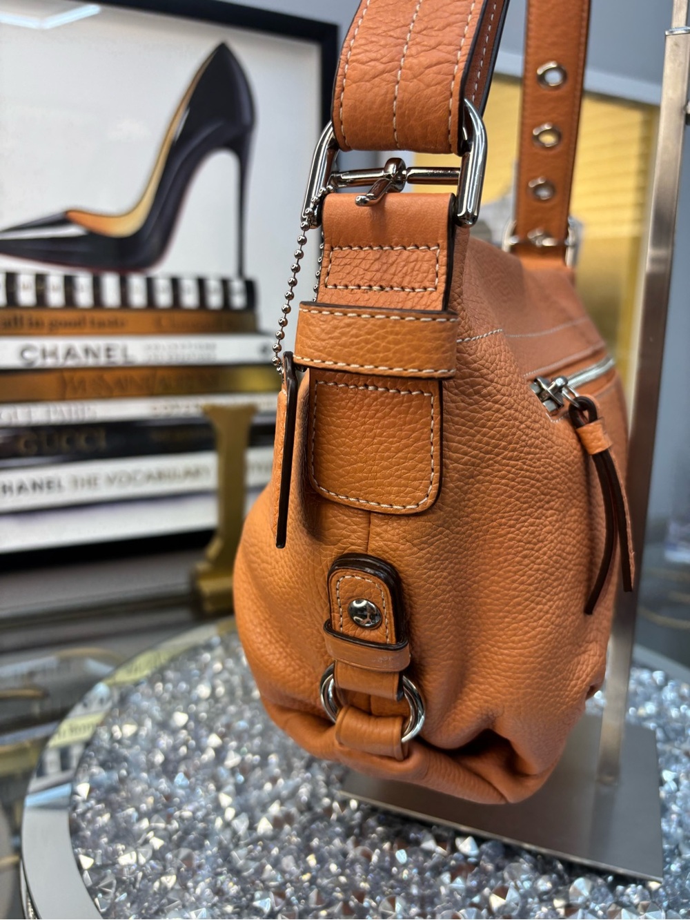 Coach 2010 East West Duffle convertible shoulder bag EUC - Picture 6 of 13
